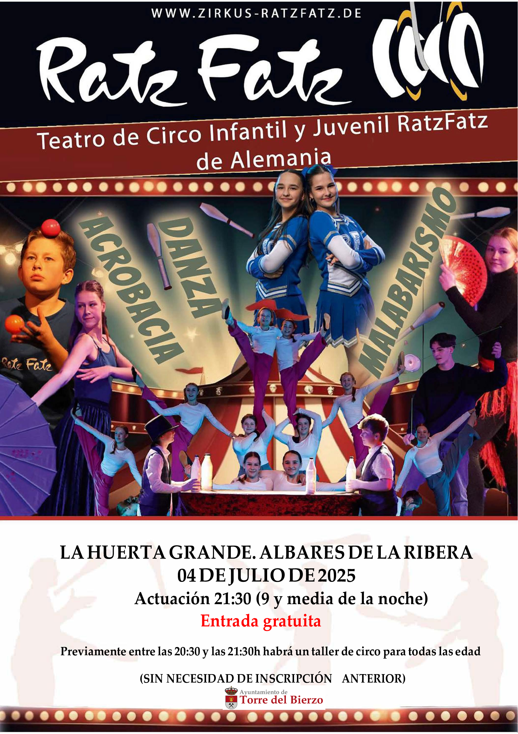 Circo Infantil y Juvenil ALbares de la Ribera