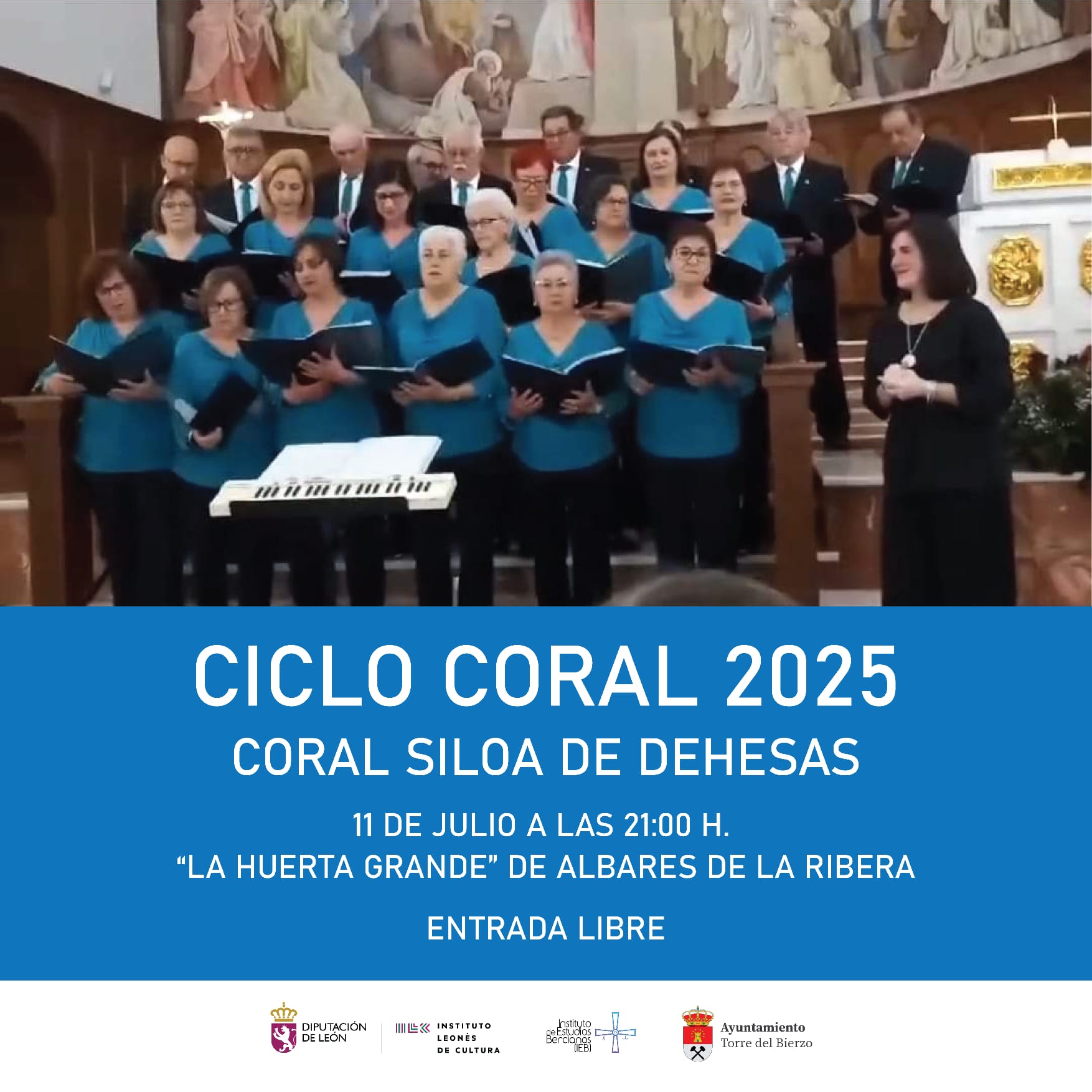 Ciclo Coral 11 Julio 21:00 Albares de la Ribera
