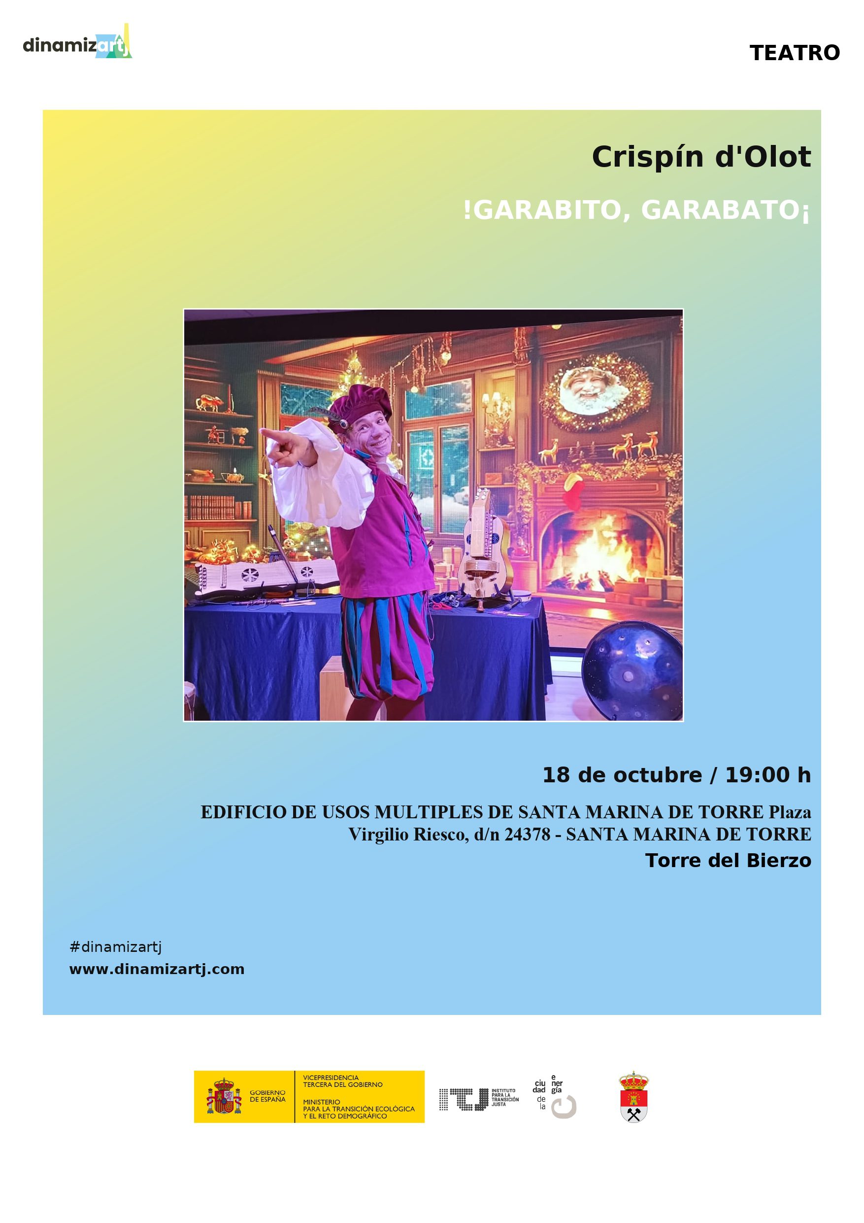 Teatro: Crispín dÒlot