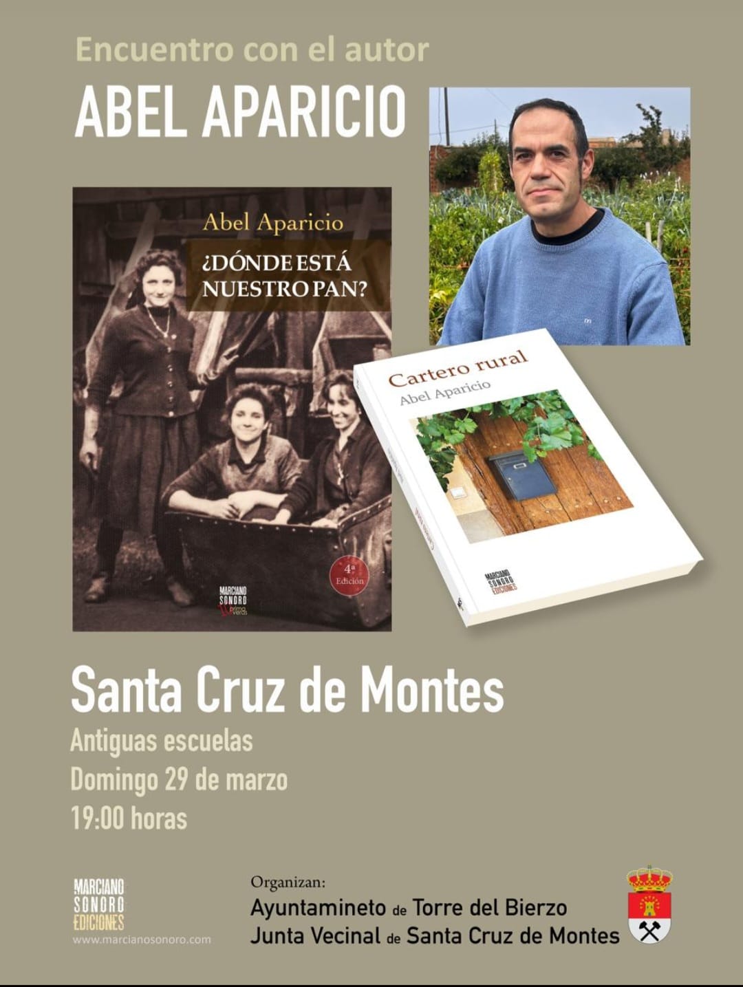 Encuentro con autor: Abel Aparicio