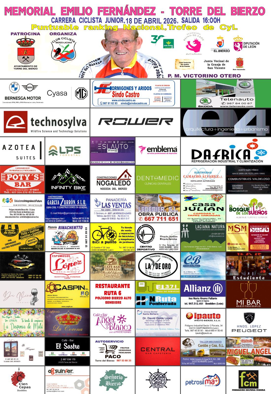 Memorial Emilio Fernández. 18 de Abril