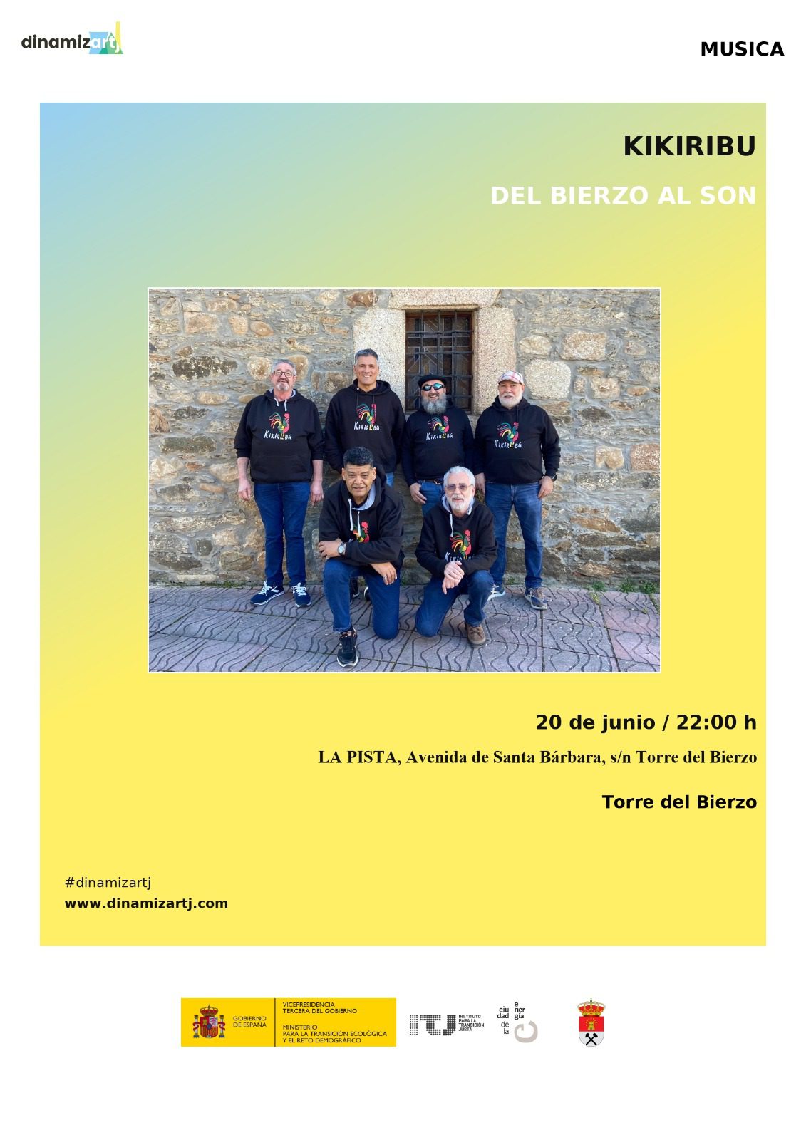 Concierto Kikiribu. Torre del Bierzo