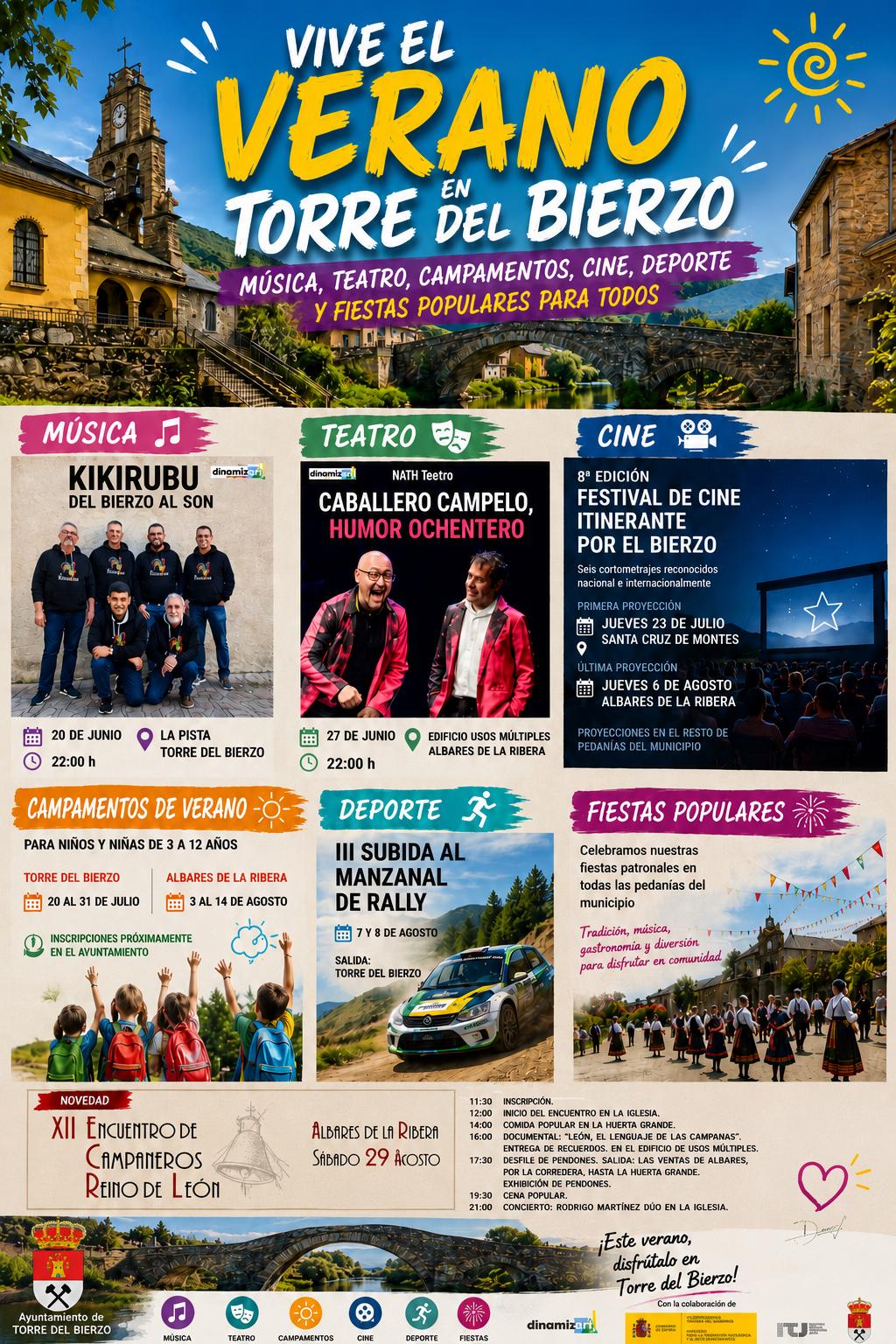 Vive el verano. Agenda